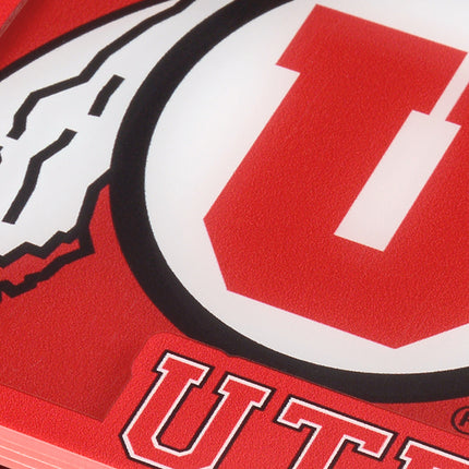 Utah Utes 3D Logo Series Coasters