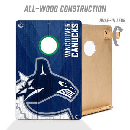 Vancouver Canucks 2x3 Cornhole Boards