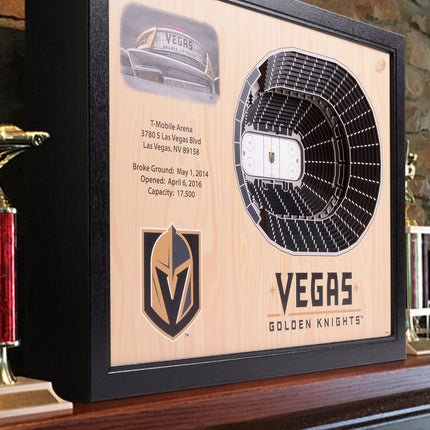 Vegas Golden Knights 25 Layer Arena Art