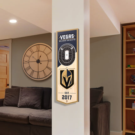Vegas Golden Knights 3D Stadium 6x19 Banners