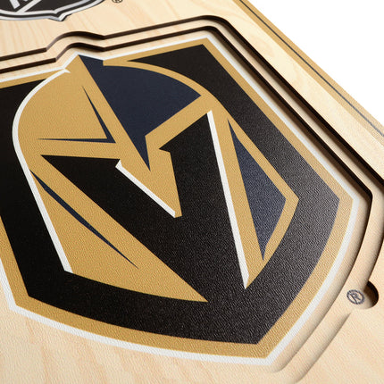 Vegas Golden Knights 8x32 3D Stadium Banner