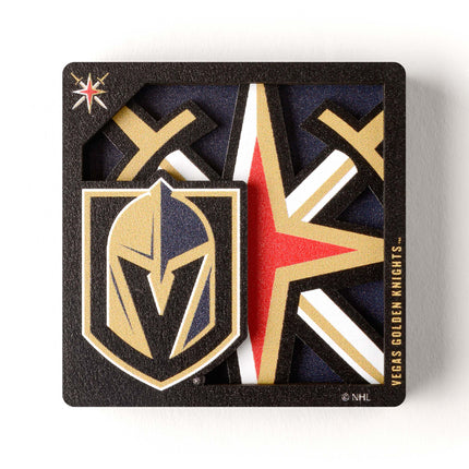 Las Vegas Golden Knight Layer Stadium View Lighted End Table