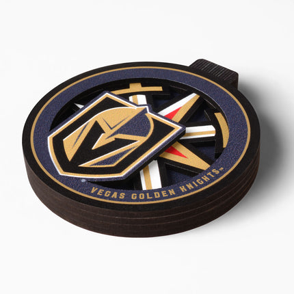 Vegas Golden Knights 3D Logo Series Ornament