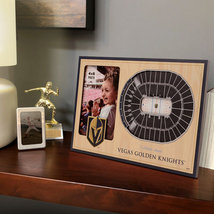Vegas Golden Knights 3D StadiumView Picture Frame