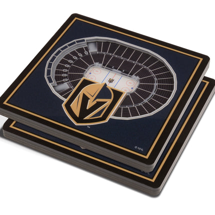 Vegas Golden Knights 3D Stadium View Coasters