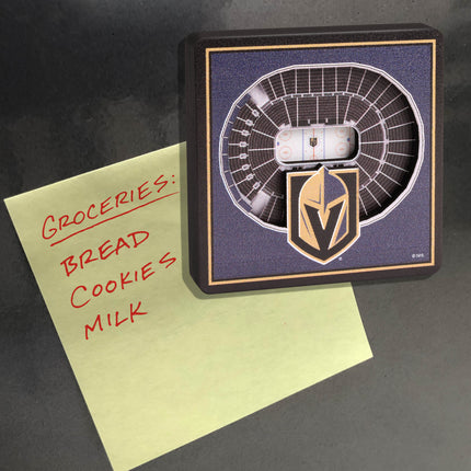 Vegas Golden Knights 3D StadiumView Magnets