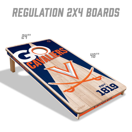 Virginia Cavaliers 2x4 Cornhole Boards