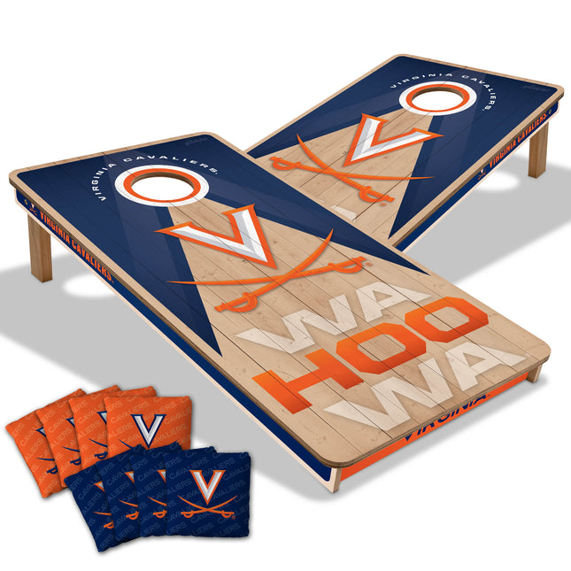 Virginia Cavaliers 2x4 Slogan Series Cornhole Boards