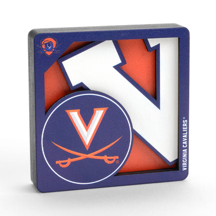 Virginia Cavaliers 3D Logo Series Magnet