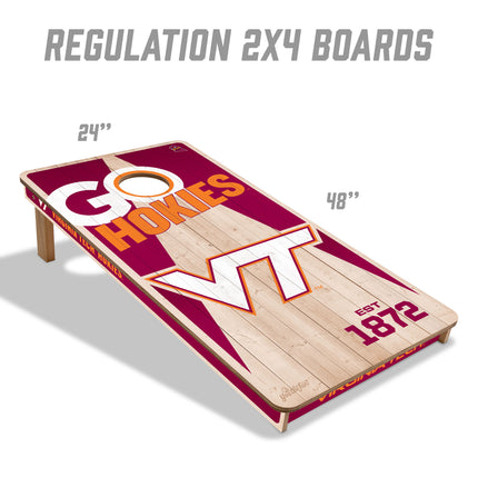 Virginia Tech Hokies 2x4 Cornhole Boards