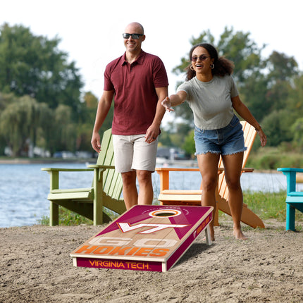 Virginia Tech Hokies 2x4 Slogan Series Cornhole Boards