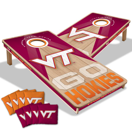 Virginia Tech Hokies 2x4 Slogan Series Cornhole Boards
