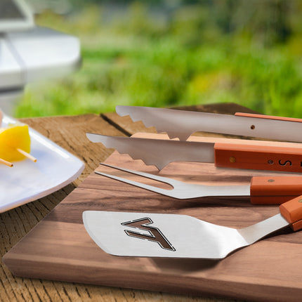 Virginia Tech Hokies Classic Series 3-Piece BBQ Set