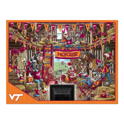 Virginia Tech Hokies Barnyard Fans Puzzle - 500 PC