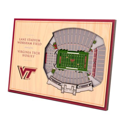 Virginia Tech Hokies 3D StadiumView Desktop