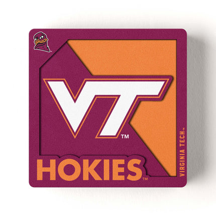 Virginia Tech Hokies 3D Logo Series Magnet