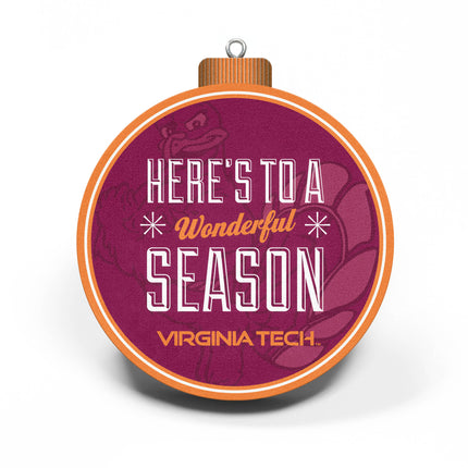 Virginia Tech Hokies 3D StadiumView Ornaments