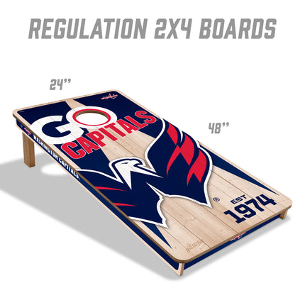 Washington Capitals 2x4 Cornhole