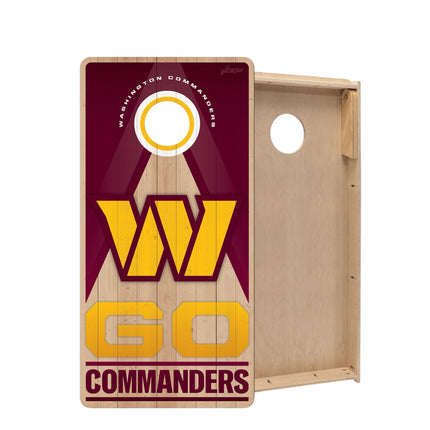 Washington Commander Cornhole Boards 2x4 Slogan Series