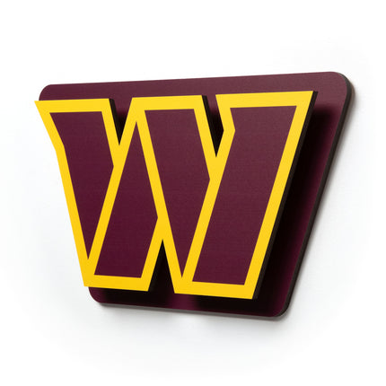 Washington Commanders 3DX Die Cut Logo