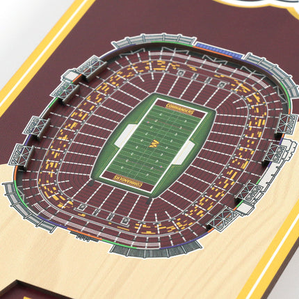 Washington Commanders 3D Stadium 6x19 Banners