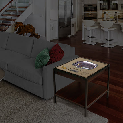 Washington Commanders 25 Layer Stadium View Lighted End Table