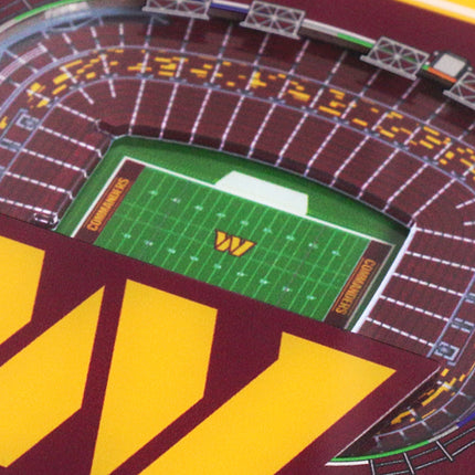 Washington Commanders 3D Stadium View Coasters