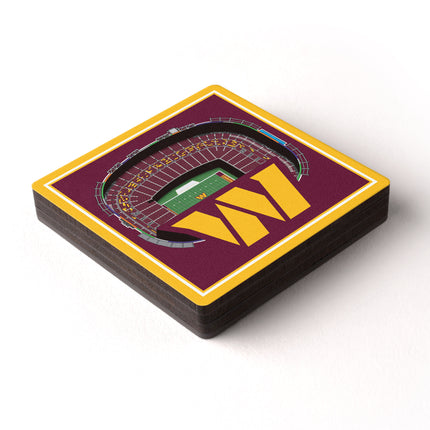 Washington Commanders 3D StadiumView Magnets