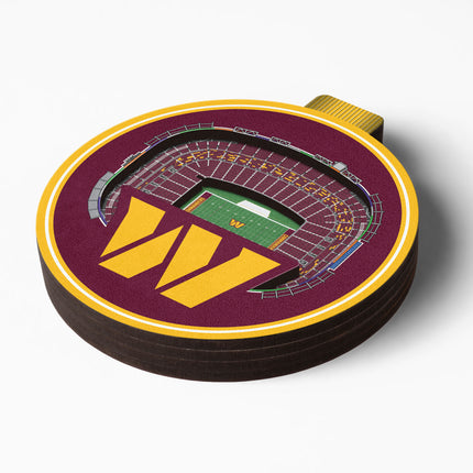Washington Commanders 3D StadiumView Ornaments