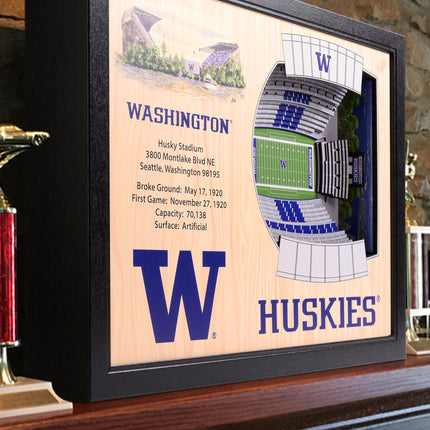 Washington 25-Layer StadiumViews 3D Wall Art