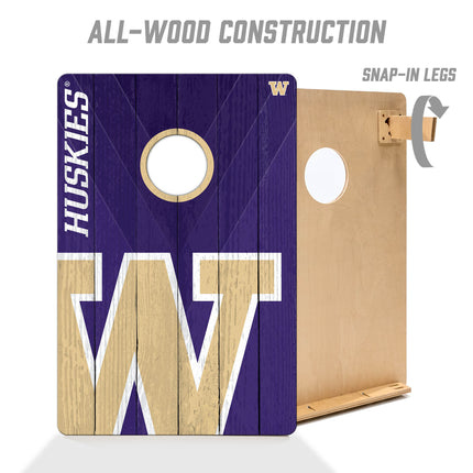 Washington Huskies 2x3 Cornhole