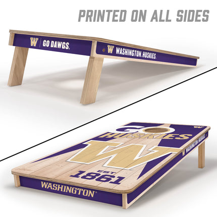 Washington Huskies 2x4 Cornhole Boards