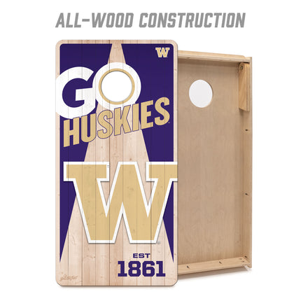 Washington Huskies 2x4 Cornhole Boards