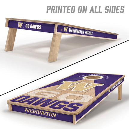 Washington Huskies 2x4 Slogan Series Cornhole Boards