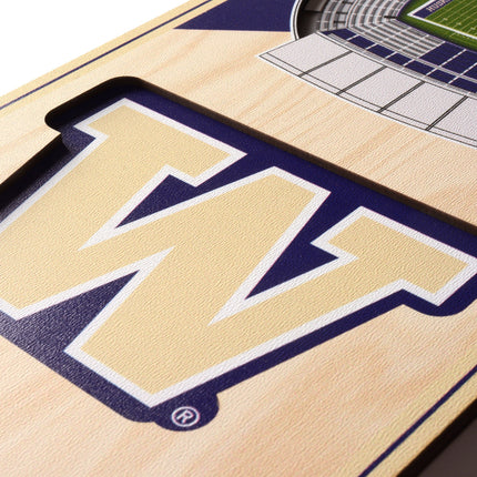 Washington Huskies 3D Stadium 6x19 Banners