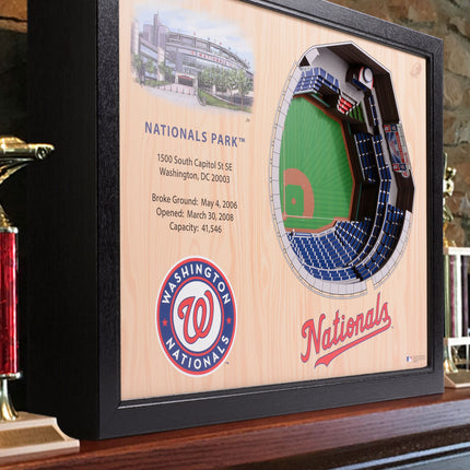 Washington Nationals 25 Layer Stadium Art