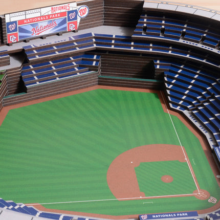 Washington Nationals 25 Layer Stadium Art