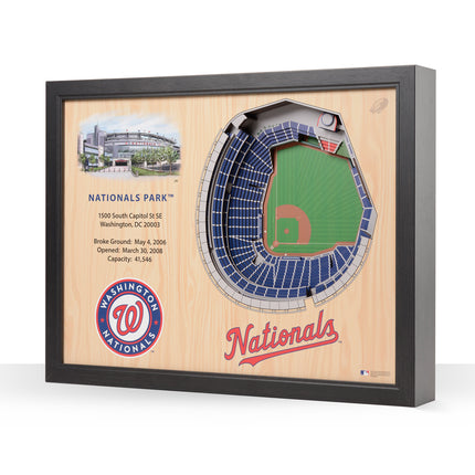 Washington Nationals 25 Layer Stadium Art