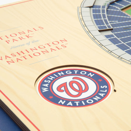 Washington Nationals 5-Layer 3D StadiumView Wall Art