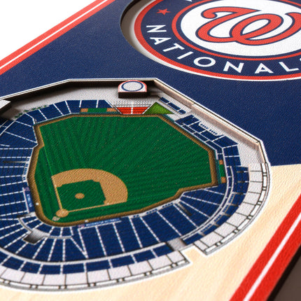 Washington Nationals 3D Stadium 6x19 Banners