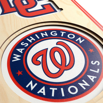 Washington Nationals 8x32 3D Stadium Banner