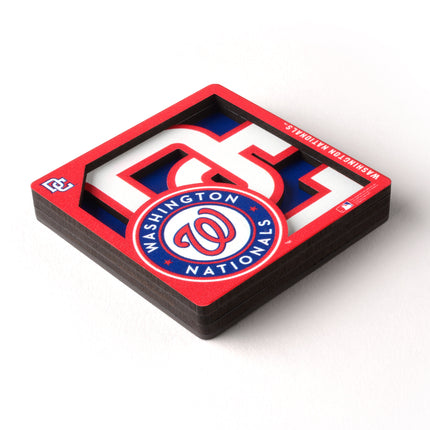 Washington Nationals 25 Layer Stadium View Lighted End Table