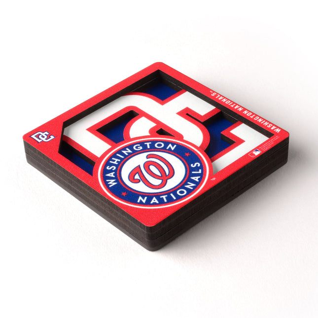 Washington Nationals 25 Layer Stadium View Lighted End Table