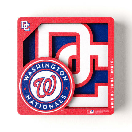 Washington Nationals 25 Layer Stadium View Lighted End Table
