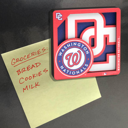 Washington Nationals 25 Layer Stadium View Lighted End Table