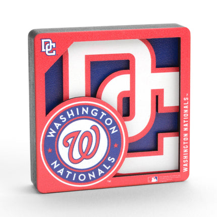 Washington Nationals 25 Layer Stadium View Lighted End Table