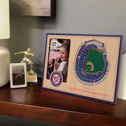 Washington Nationals 3D StadiumView Picture Frame