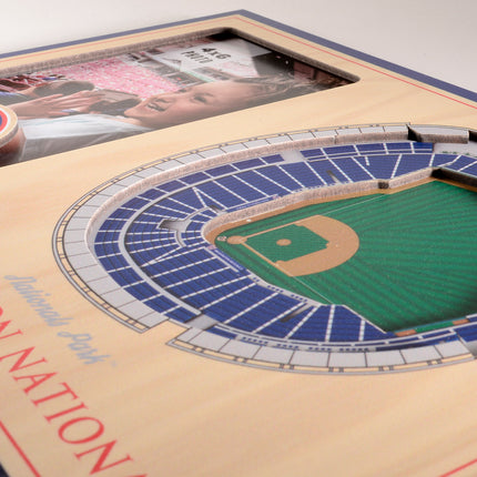 Washington Nationals 3D StadiumView Picture Frame