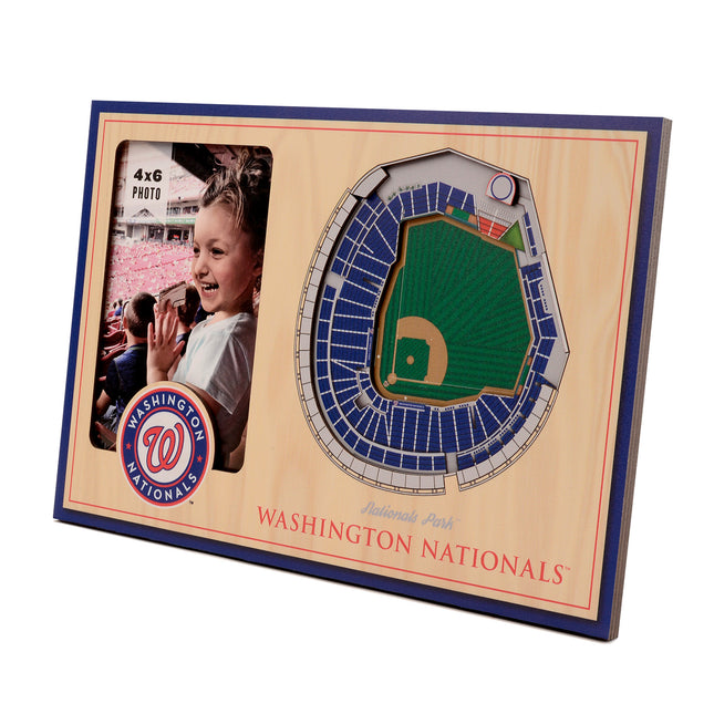 Washington Nationals 3D StadiumView Picture Frame