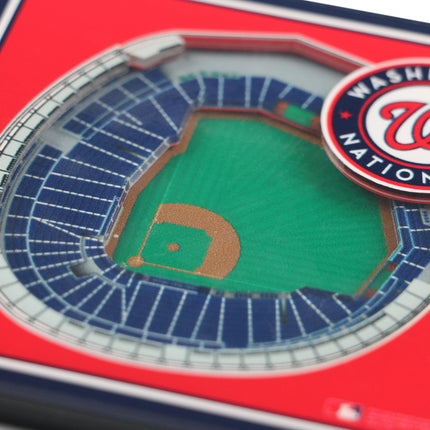 Washington Nationals 3D Stadium View Coasters